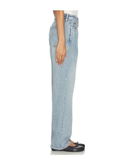 GUIZIO Blue Sol Relaxed Wide Leg Pant