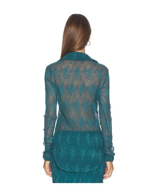 AZULU Blue Mallik Shirt