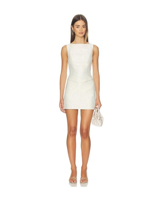 Amanda Uprichard White Miles Skort