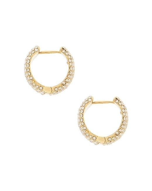 BaubleBar Metallic Whitney Crystal Earrings