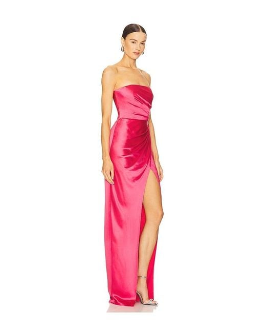 SAU LEE Pink Priyanka Dress
