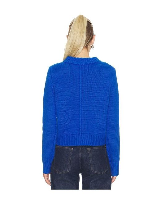 PULL SOLID MINI MARIN en Royal La Ligne en coloris Blue