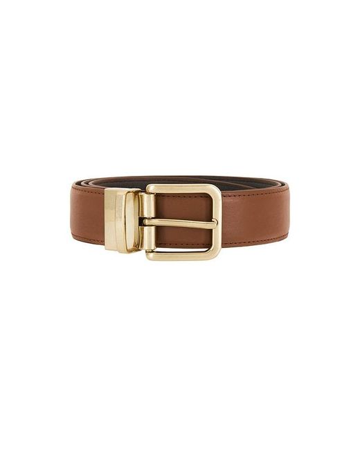 Vince White 32Mm Alex Reversible Stitched Belt for men