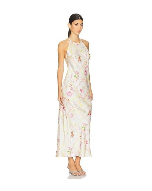 LoveShackFancy White Kleid Brynthe