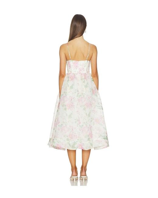Astr White Janna Dress