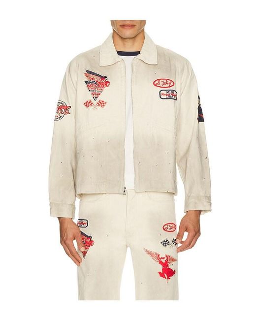 Samuel Zelig Natural Service Zip Jacket for men