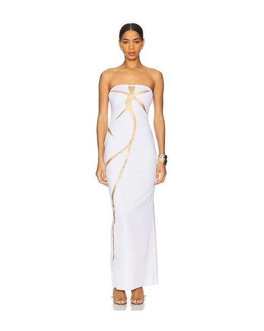 DI PETSA White Healing Of Broken Heart Dress
