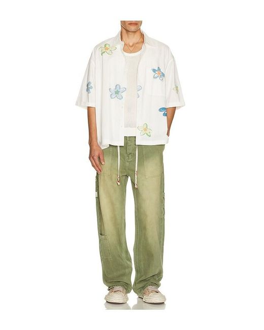 NAHMIAS Green Gardener Utility Jean for men
