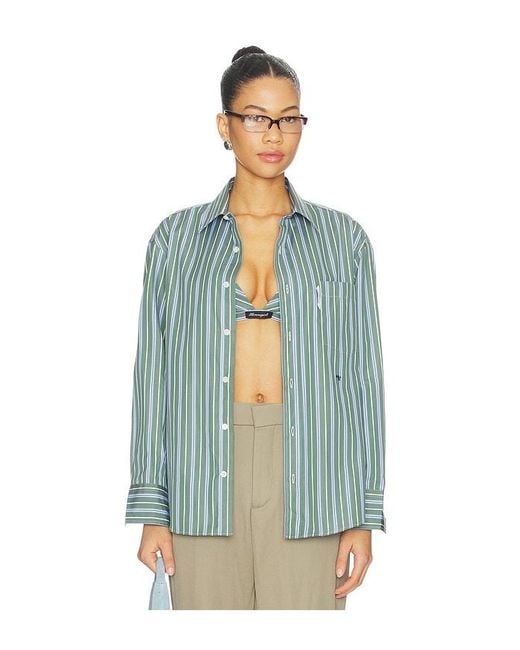 HOMMEGIRLS Blue Classic Shirt