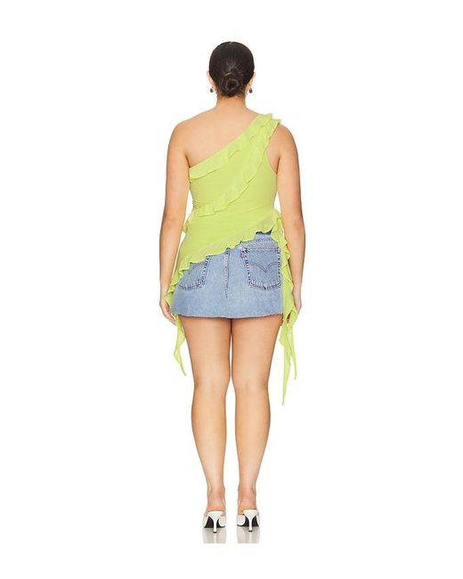 AFRM Yellow Vivica Top