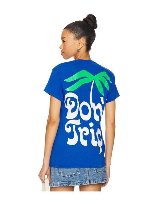Free & Easy Blue Shady Tee for men