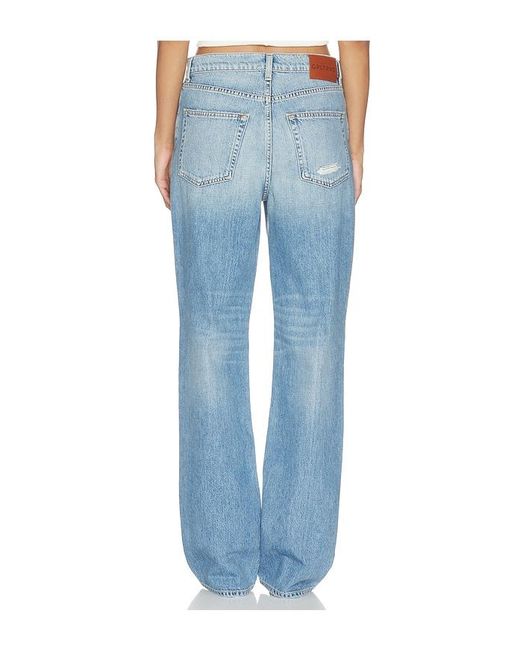 GRLFRND Blue Bella Low Rise Boyfriend
