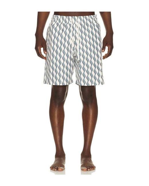 Frescobol Carioca White Santos Swim Short for men