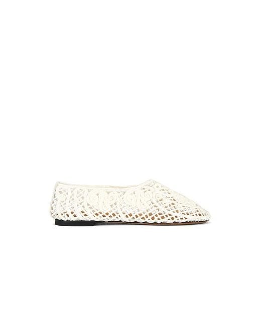 Odissi White Iris Flat