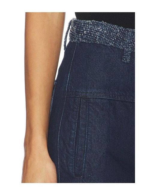 FAVORITE DAUGHTER Blue The Leave An Impression Trouser