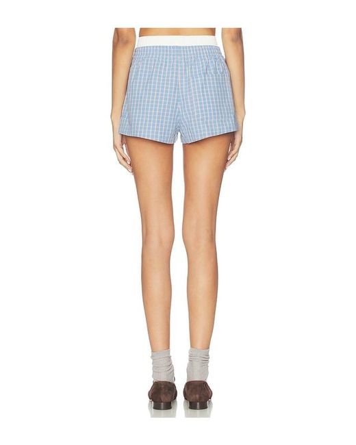 Ksubi Blue Boxer Short
