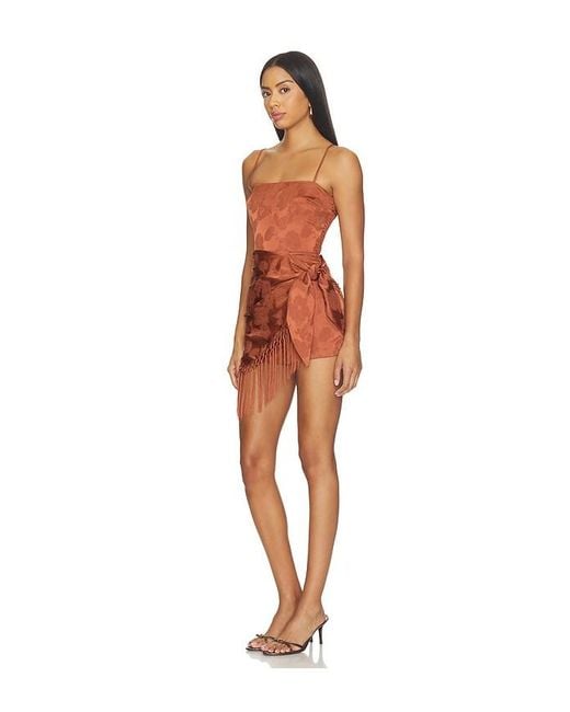 Amanda Uprichard Orange Marrakesh Romper