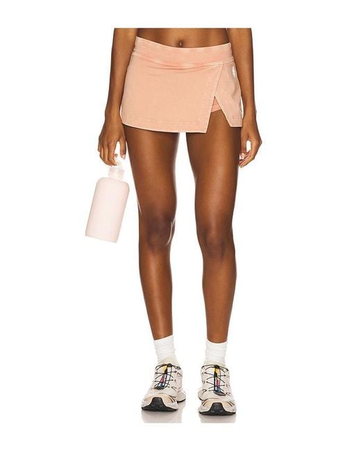 Free People White X Fp Movement Hot Shot Mini Skort