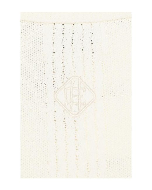 CHE White Santino Textured Polo for men