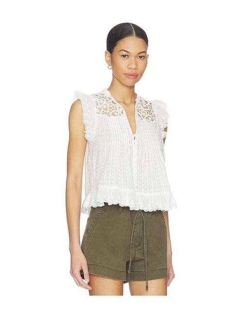 Heartloom Green Rayna Top