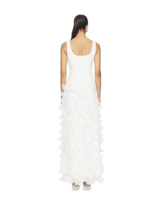 Elliatt White Veda Hi-Lo Gown