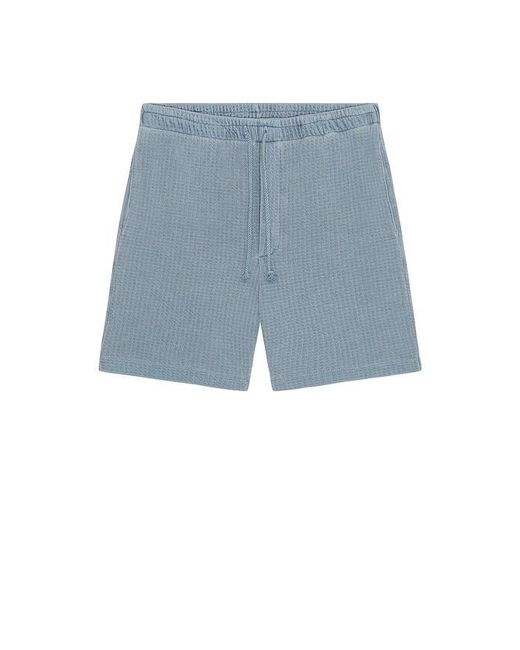 Asher Blue Silas Waffle Short for men