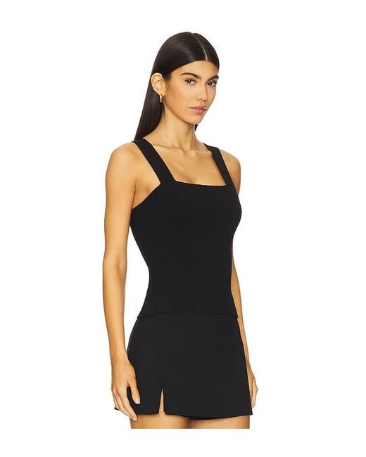 La Ligne Black Knit Top