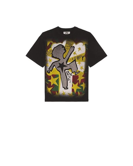 Barriers Worldwide Black Disobey Tee for men