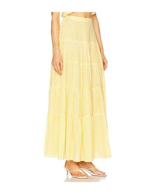 Sundress Yellow Odette Skirt