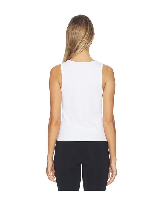 Veronica Beard White Narcisa Tank
