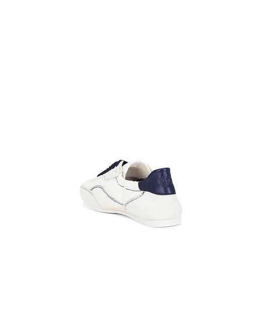 Jonathan Simkhai White Georgie Elasticized Nylon Sneaker