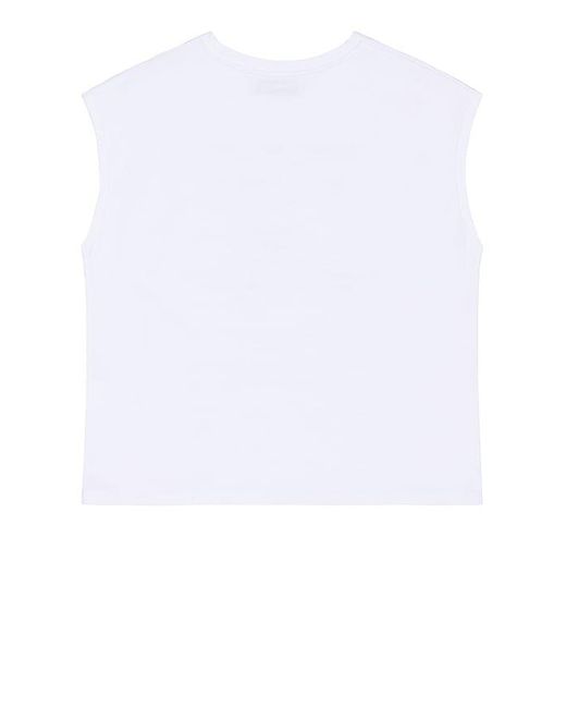 Camiseta tirantes Fiorucci de hombre de color White