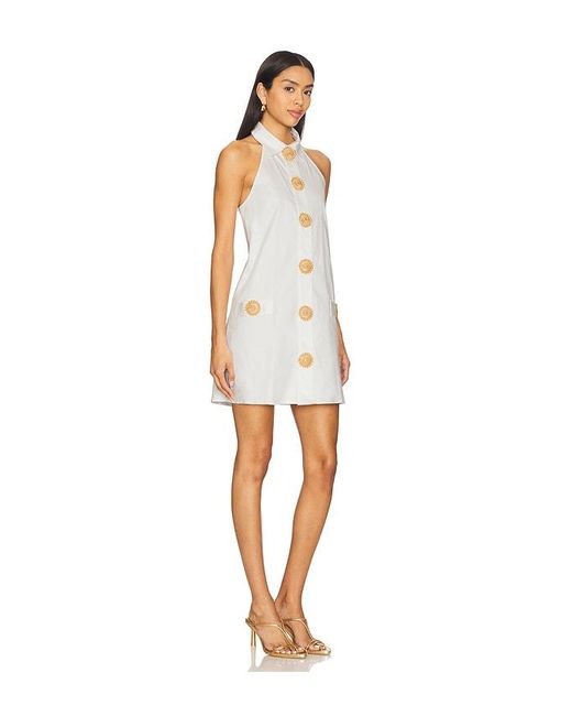 MY BEACHY SIDE White Amber Mini Dress