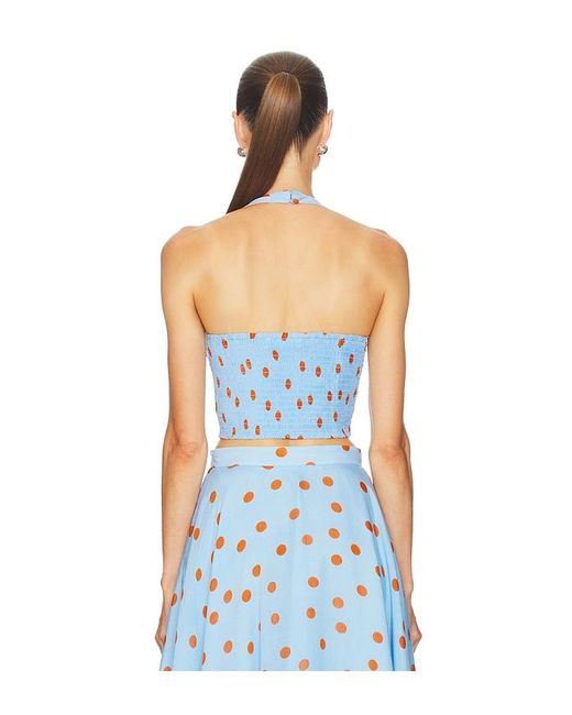 Astr Blue Janie Top