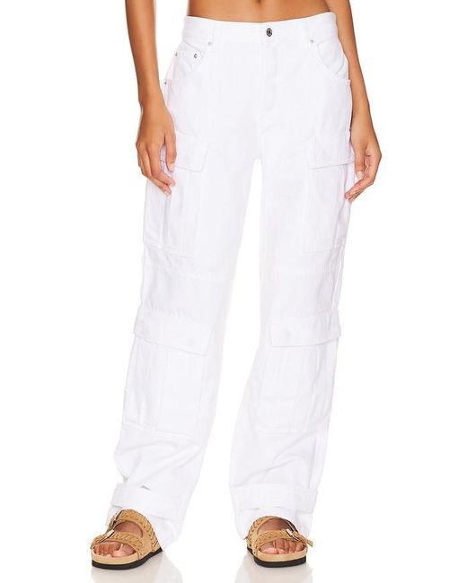 GRLFRND White Lex Cargo Jeans