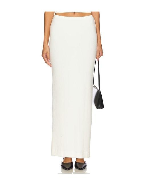 ÉTERNE White Emma Skirt