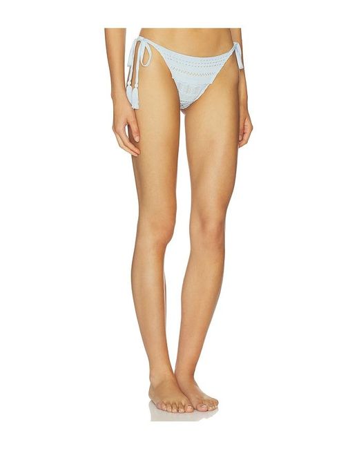 Devon Windsor White Vallie Bikini Bottom