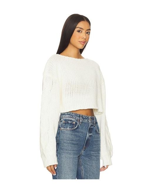MORE TO COME Blue Landrie Sweater