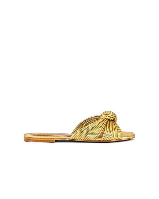 House of Harlow 1960 Metallic X Revolve Billie Flat