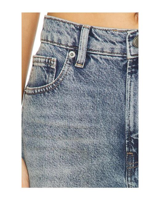GOOD AMERICAN Blue Good Standard Baggy Jeans