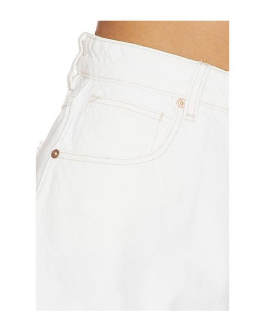 A.Brand White Venice Short