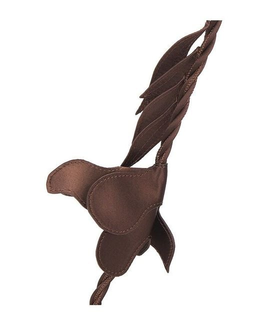 Cult Gaia Brown Cosette Shoulder Bag