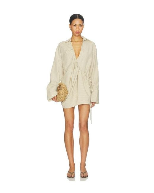ELCE Natural Sidney Shirt Dress