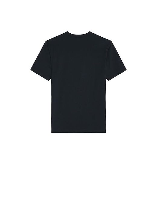 Reigning Champ Black Lightweight Jersey Arch Logo T-Shirt for men