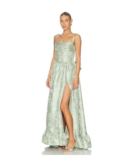 V. Chapman White Ava Dress