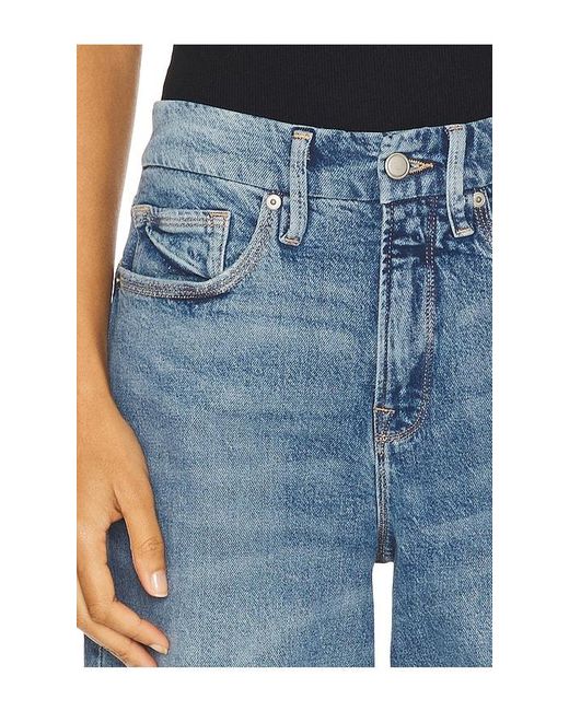 GOOD AMERICAN Blue Good 90S Straight Leg Jeans