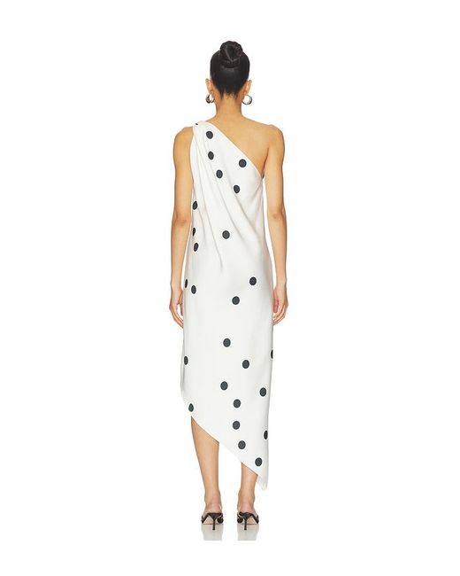 Anna October White Mio Midi Dress