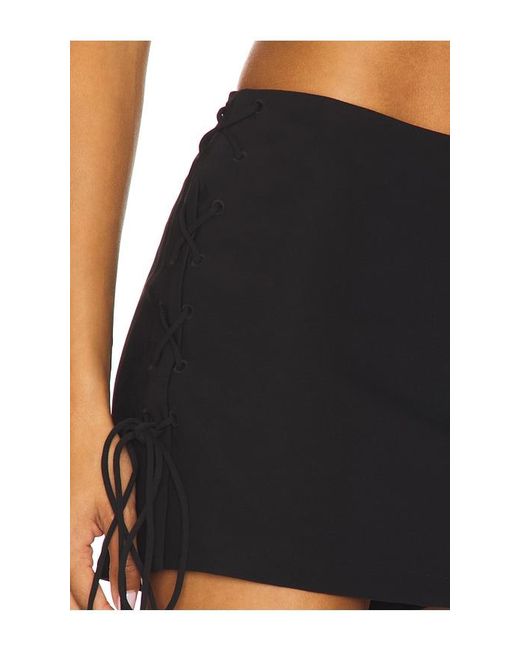 Amanda Uprichard Black Sadira Skort