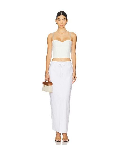SNDY'S White Elsie Top