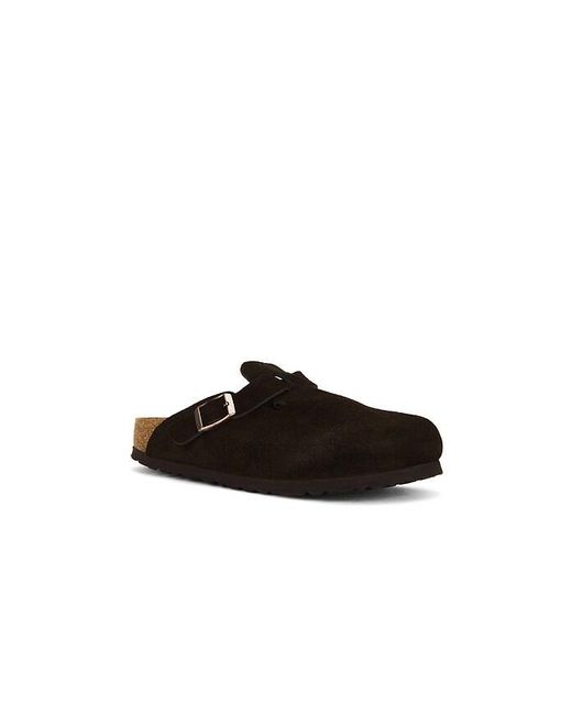 Birkenstock Black Boston Soft Footbed Clog